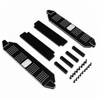 Anodized Aluminum Pedal Board Metal Upgrade Part Rc Side Pedal CNC Machined Vehicle Accessory for Rough-Terrain