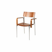Modernist Inspired curved Frame Side Chair Wabi-Sabi Aesthetic Fabric Side Chair Minimalist Design Seating Furniture distinctive-look for Cafe Owners, Interior Designers, Homeowners, Dining Room, Restaurant, Kitchen, Reception Area
