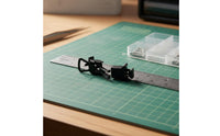 Upgrade Part HO Scale Train Coupler Easy Replacement HO Scale Train Hook Sturdy Material Model Railway Hook Screw Hole Fit for Hobby Repair