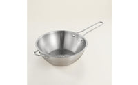 Easy to Clean Rice Washing Bowl with Strainer Dishwasher-Safe Stainless Steel Strainer Bowl Food-Grade Colander Thickened for Home Cooks, Chefs, Kitchen