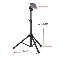 Drum Drumming Pad Stand Adjustable Height Drumming Pad Stand Matte Black Music Accessory