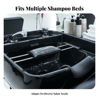 Shampoo Bed Headrest Adjustable Height Hair Washing Neck Rest Shampoo Bowl Neck Rest for Hairstylists, Beauticians, Barbershop, Spa