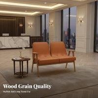 adaptable assortment Wooden Frame Sofa and Table Group Modern Minimalist & design Cafe Furniture Comfortable Upholstered seat paddings business Furnishing for Interior Designers, Business Owners, Tea Shop Shop, Waiting Room, Office Reception