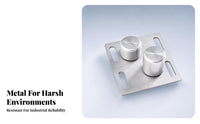 Cylindrical Rollers Roller Mounting Plate Industrial Two-Roller Roller Bracket