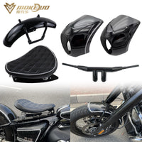 GUANTENGYU Fender Spring Seat and License Plate Kit for BMW R18 Dreamer Founder Edition Bobber