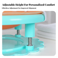 Eye Surgery Recovery Pillow Pressure Relieving Retinal Detachment Support Pillow Ergonomic Design Vitrectomy Recovery Headrest for Bedrooming