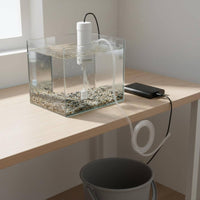 Multi-Functional Electric Aquarium Water Changer Single-Button Operation Aquatic Aquarium Gravel Vacuum Powerful Engine for Beginners