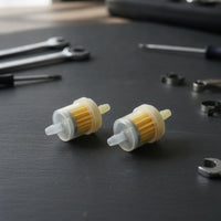 2 Pieces Pleated Fuel Fuel Filter Long-Lasting Heater Fuel Filter