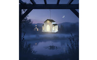 Solar Hanging Bird Feeder with Illuminated Bird Feeder Weatherproof Garden Decor for Patio
