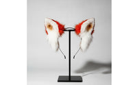 Faux Hair Headband with Ears Fuzzy Animal Ear Headband Flexible Hair Accessory for Cosplayers