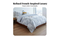 4 Pieces 4-Piece Duvet Cover Set Breathable Bedding Machine easy-care for partners
