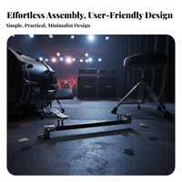 Drum Pedal Connecting Rod Fluid Rotation Double Bass Drum Pedal Linkage Percussion Accessory Sturdy Duty Rust Resistant