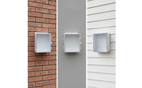 Rainproof Electrical Box with Transparent Cover Corrosion-Resistant ABS Plastic Enclosure with Latch for DIYers