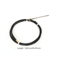 Outboards Steering Cable Flexible Direction Control Cable Heavy Duty for Boat Owners