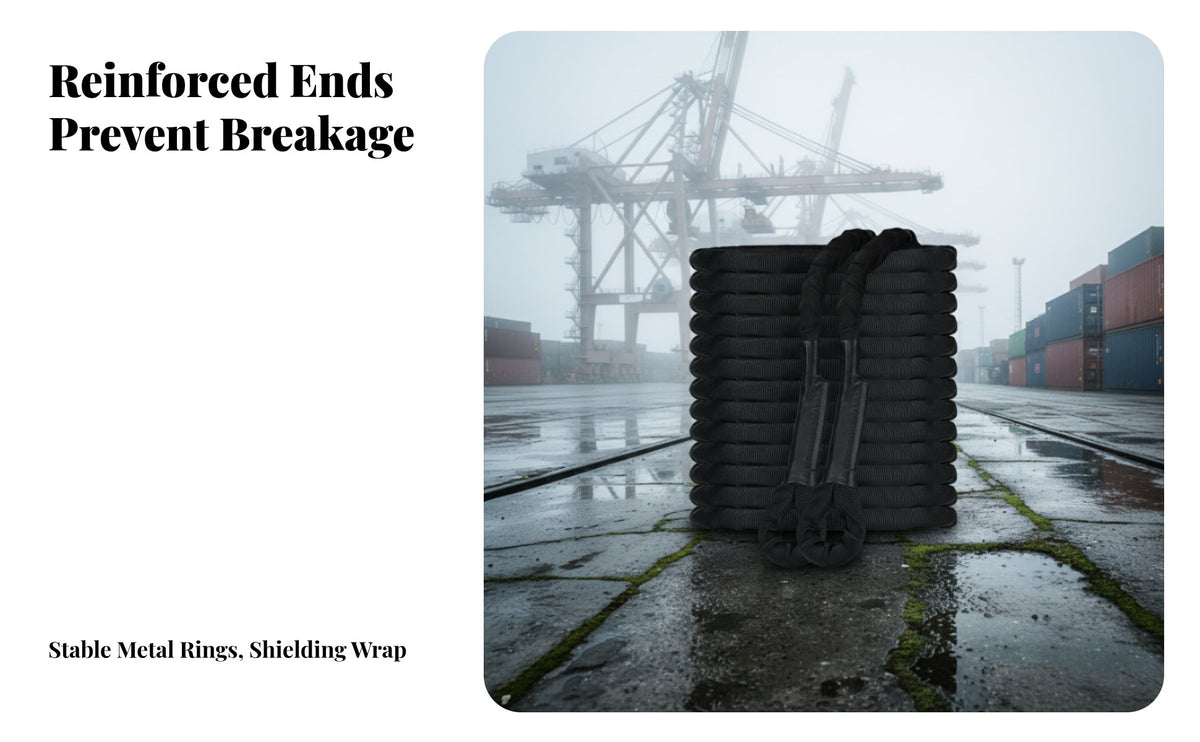 Break-Resistant Heavy-Duty Tow Strap Strong Load-Bearing Capacity Vehicle Recovery Kit Long-Lasting Towing Equipment Thickened Design for Outdoor-Road Enthusiasts, Truck Owners, ATV/UTV Drivers, Emergency Situations, Roadside Assistance