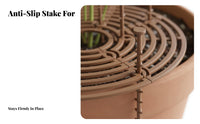 Flower Pot Soil Protector Customizable Flower Pot Soil Guard Pet Digging Barrier Sturdy Material Gardening Supply for Indoor