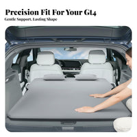 Comfortable Car Trunk Air Mattress Foldable Car Air Bed Fast Inflation Back Seat Inflatable Mattress Portable for Travelers, Road Trippers, Families, Outdoor Activities