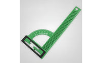 Woodworking Square Protractor Aluminum Alloy 90-Degree Angle Ruler with Protractor High Precision Carpentry Square