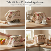 Multifunctional Dust Cover Cloth for Coffee Makers, Blenders, Air Fryers, and Kitchen Appliances