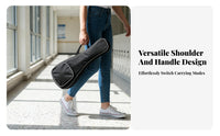 Padded Ukulele Bag Adjustable Shoulder Strap 21 Inch Ukulele Backpack Carry Handle 10mm Thick Padding for Storage, Music Lessons