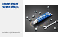 Automotive Engine Silicone Sealant, High Temperature Waterproof Oil-Resistant, Flexible Gasket Maker, Random Color