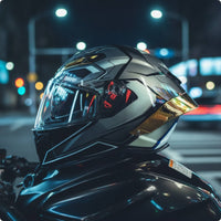 Complete Coverage Headgear | Washable Liner, Ventilated with Sun Visor, for Road Riding