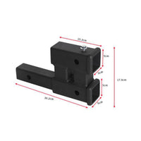 Trailer Hitch Adapter with Double Coupling Double Coupling Hitch Versatile Hardware for off-Roaders, Towing