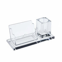 Acrylic Card Display Durable Thickened Stable Base for Office Lobby
