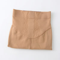 Fleece Lined Tights for Women with Thermal Insulation for Autumn Winter, Footless Compression with Control and Lace Detail, Cold Weather Wear