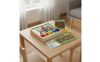 Hand-Eye Coordination Wooden Caterpillar Sorting Game Child-Centered Inspired Color Matching Board Toy Bug Catching Brain Teaser Game for Toddlers, Preschoolers, Home, Preschool