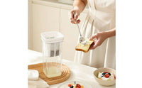 Thicker Yogurt Strainer with Lid Creamier Yogurt Strainer Healthier Clear for Kitchen