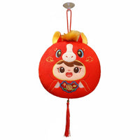 Fortunate Gift Chinese Astrological Horse Mascot Cute Design Chinese New Year Horse Stuffed Animal