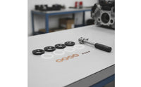 Fuel Injector Seal and Washer Kit Copper Fuel Injector Seal Kit Rubber Heavy Duty for Mechanics, Engine Repair