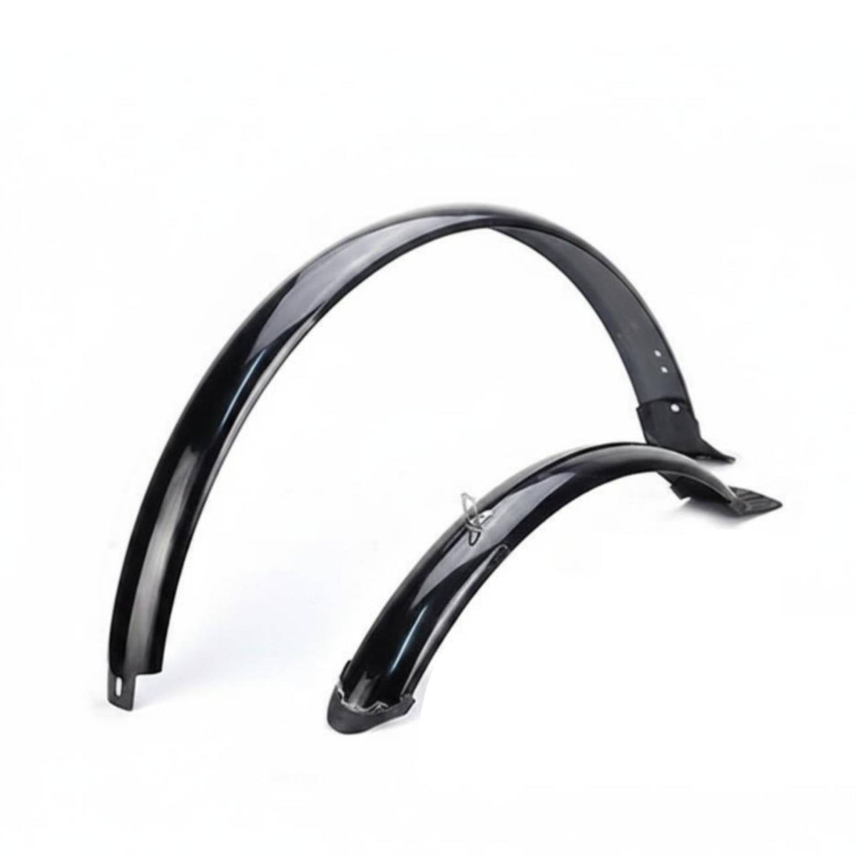 High Strength 26 Inch Cycle Mudguard Set Lightweight Mountain Bike Mudguard Set Mudproof Full Coverage Bike Mudguard Rust Resistant for Away from-Road, Wet Weather