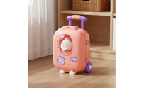 Parent-Child Interaction Rolling Suitcase Play Kitchen Early Learning Mini Kitchen Playset Educational Travel Play House Fine Movement Skills for Children, Toddlers, Home, Playroom