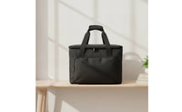 Hair Tool Storage Bag with Zipper Zippered Hairdresser Tool Bag Reinforced Organizer for Hairdressers, Barbers, Travel, Salon