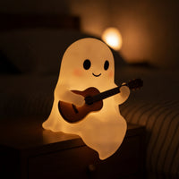 Specter Night Light Halloween Specter Lamp Warm Glow Figurine for Kids, Teens, Bedside Table, Bedroom, Desk