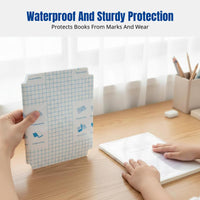 Auto Transparent Matte Book Cover, Protective Sleeve for Student Workbook, Waterproof, Jiangsu