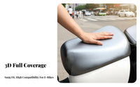 Sunproof Electric Scooter Seat Cover Protection PU Leather Seat Cushion Cover Easy to Install for Commuting, Daily Commute, Rainy Weather