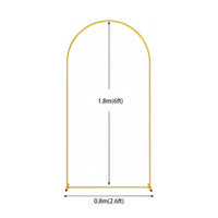 Moon Gate Gilded Arch-Colored Moon Arch Decorative for Weddings, Photo Backdrops