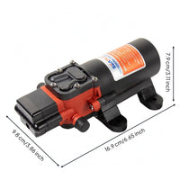 Compact 12V Water Pressure Pump Two-Chamber Self-Priming Diaphragm Pump