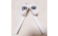 Non-Locking Plastic Steel Door Handle for Patio