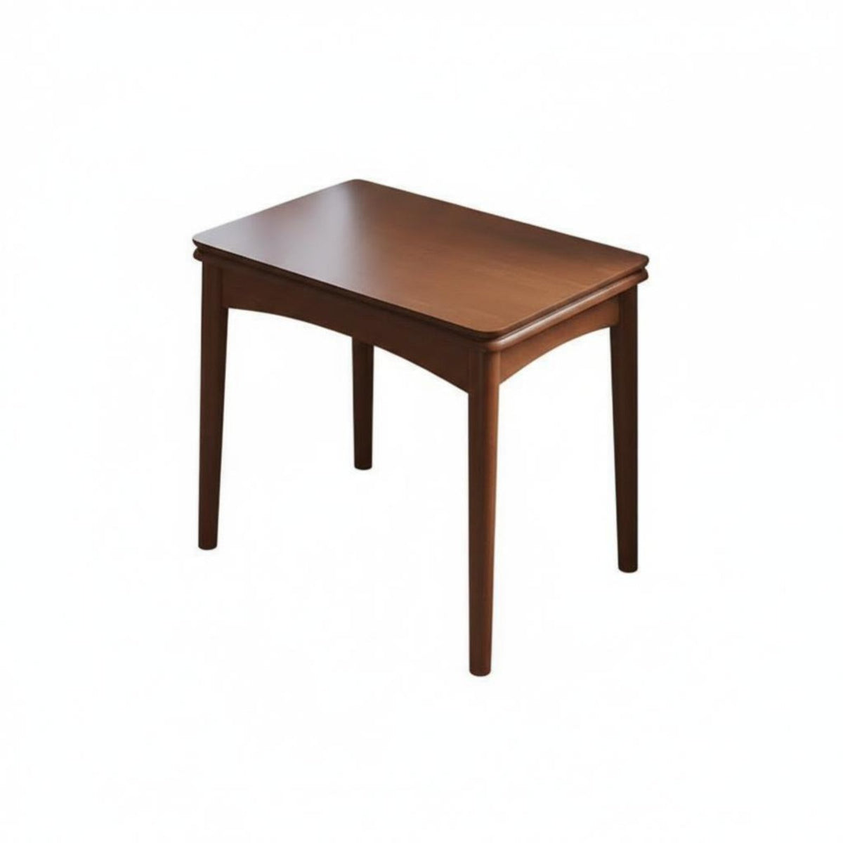fold-downpanel Table Foldable Dining Furniture Walnut Finish Folding Design for Students, partners, Kitchen, morning meal area