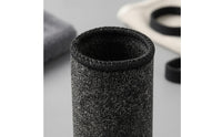 Compressive Fit Compression Finger Sleeve Cotton Blend Slip-on Finger Support Tube Heather Gray Supportive for Sports, Hand Activities