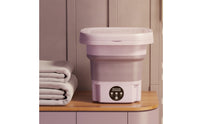 Foldable Washing Machine Small Mini Washing Machine Portable Washer Water-Resistant for Travelers, Travel, Dorm Rooms