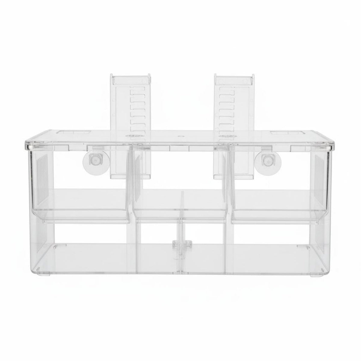Guppy Breeding Habitat With Suction Cups Aquatic Life Breeder Box Aquatic Life Breeding Box Multifunctional Acrylic Fry Hatchery