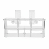 Guppy Breeding Habitat With Suction Cups Aquatic Life Breeder Box Aquatic Life Breeding Box Multifunctional Acrylic Fry Hatchery