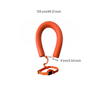 U-Shaped Swim Buoy Cylindrical Body Foam Rubber Buoy Tube Foam Flotation Belt Polished Aquatic Activity Belt Wearable