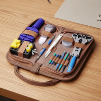 Watch Repair Tool Kit Multi-Functional Watchmaker Tool Set Multifunctional Watch Case Opener Kit for DIY Enthusiasts, Hobbyists