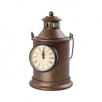 Lantern Clock Classic Ornament Industrial for Shelf